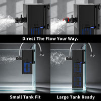 TARARIUM Aquarium Filter for Fish Tank - Extra Small fit 10-20gal - image 4