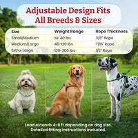 Harness Lead Escape Resistant, Reduces Pull Dog Harness - Black Reflective / Small/Medium (14-40 lbs) - image 3