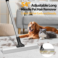 Carpet Rake for Pet Hair Removal Tool - Black - image 3