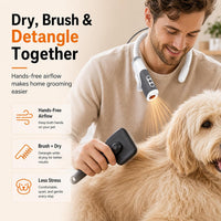 PETNF Hands-Free Neck Dog Dryer, 110 - image 3