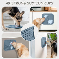 ChefAide 2 Pack Lick Mat for Dogs - Light Blue and Dark Blue - image 4