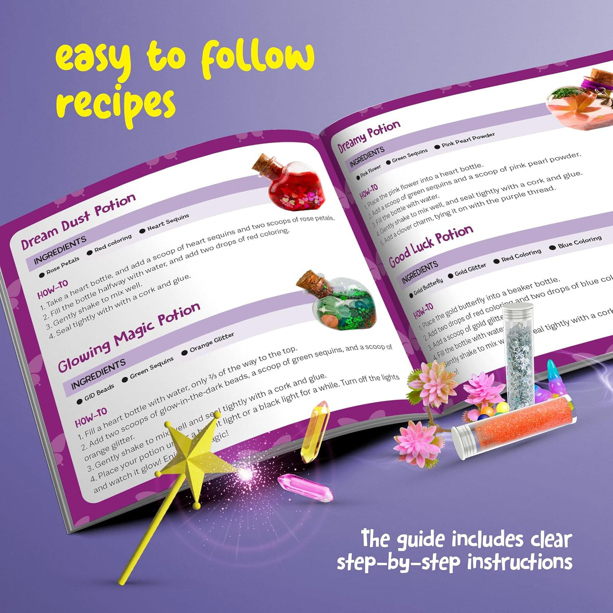 Fairy Magic Potion Kit for Kids, Magical Workshop Craft Kits - image 4