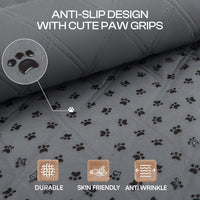 Luciphia Waterproof Couch Cover for Dogs - Grey / 30" x 70" (Pack of 2) - image 3