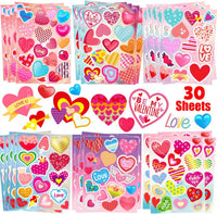 KARSLORA cute stickers for kids, 36 sheets of animal, fruit and dinosaur vinyl stickers - view 3