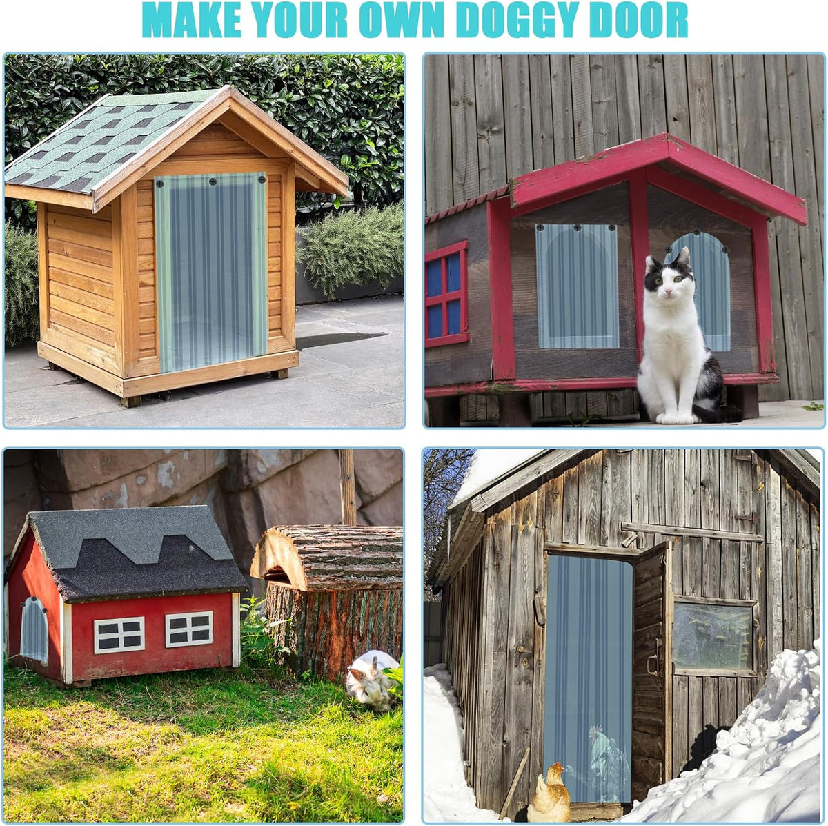 Dog Door Replacement Flap - 11.8 in x 4.9 ft - image 2