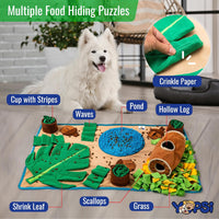 Snuffle Mat for Dogs Large Breed 39.4''x23.6''- Interactive Dog Toys - image 2