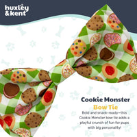 Huxley & Kent Pet Bow Tie for Dogs & Cats - Cookie Monster / Large - image 2
