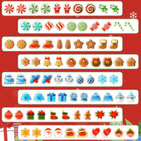 AUGSUN 240 Pcs Halloween Stick on Earrings for Little Girls – Fun for Kids & Family - Christmas Style A - image 4