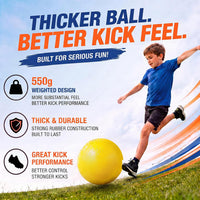 Jenaai blue kickball set with 10 inch ball, rubber bases, cones, scoreboard and pump - view 10