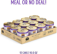 Weruva Wet Cat Food, Meal or No Deal with Chicken and Beef Pate, 10oz Can, Pack of 12