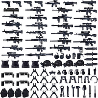 Weapons Pack Military Toy Set Building Blocks Model for Soldier - 90 PCS-Toy MIilitary Set