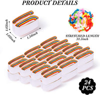 Wettarn 24 pack mouth coils magic trick props in colored paper rolls - view 10