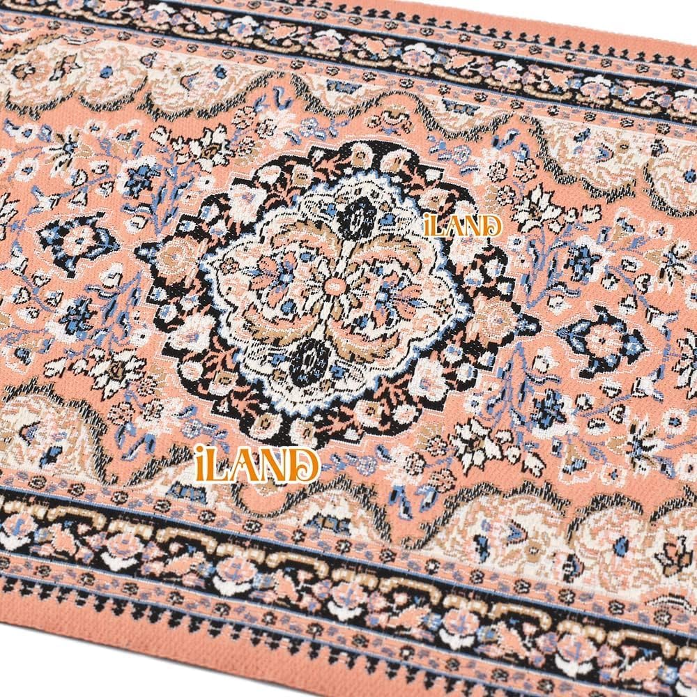 iLAND Dollhouse Rug 1/12 Scale Woven Miniature Carpet 2pcs Fragrance – Fun for Kids & Family - 2pcs Fragrance - image 4