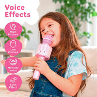 Move2Play, Kids Karaoke Microphone - All Pink - image 4