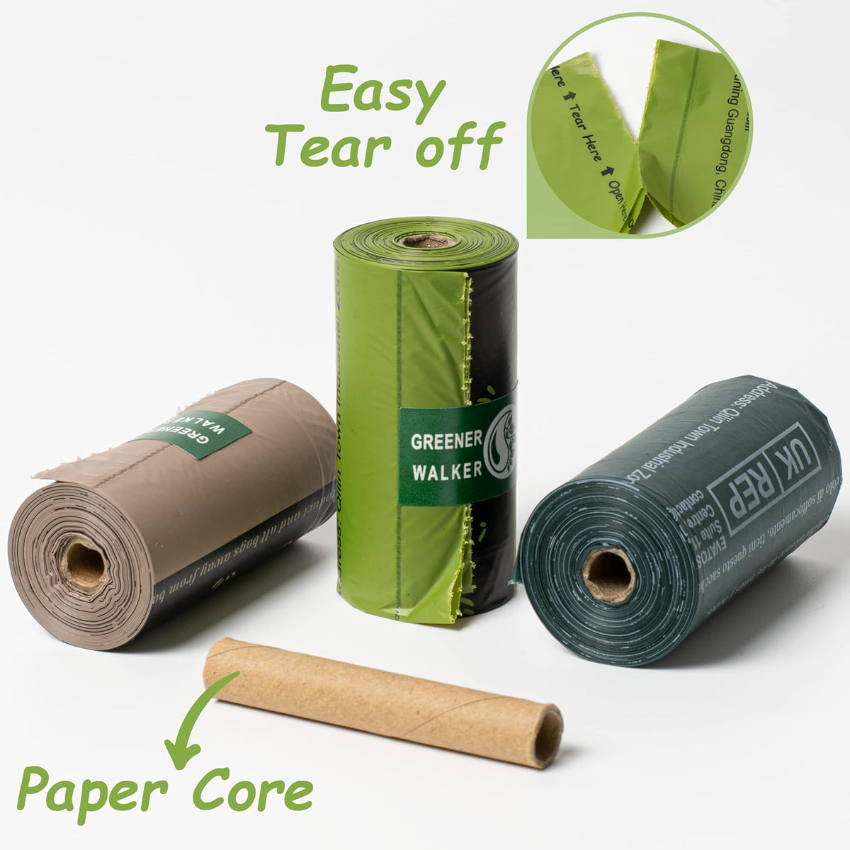 Greener Walker Poop Bags for Dog Waste-540 Bags - Brown / 1 Count (Pack of 1080) - image 2