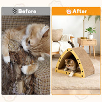 TIMIEEYA Cardboard Cat House - image 4