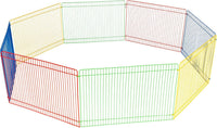 Prevue Pet Products Multi-Color Small Pet Playpen, Multi-Color