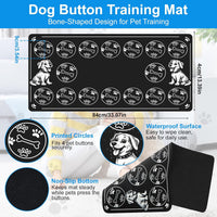 Dog Buttons for Communication, 10 Color - 10 colors,16 pcs - image 2