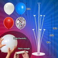 JOYYPOP 4 Sets Balloon Stand Kit For Table - 4 Pack Colorful - image 3
