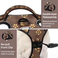 IVY&LANE No Pull Dog Harness for Medium Dogs - Dark Brown / Large - image 4