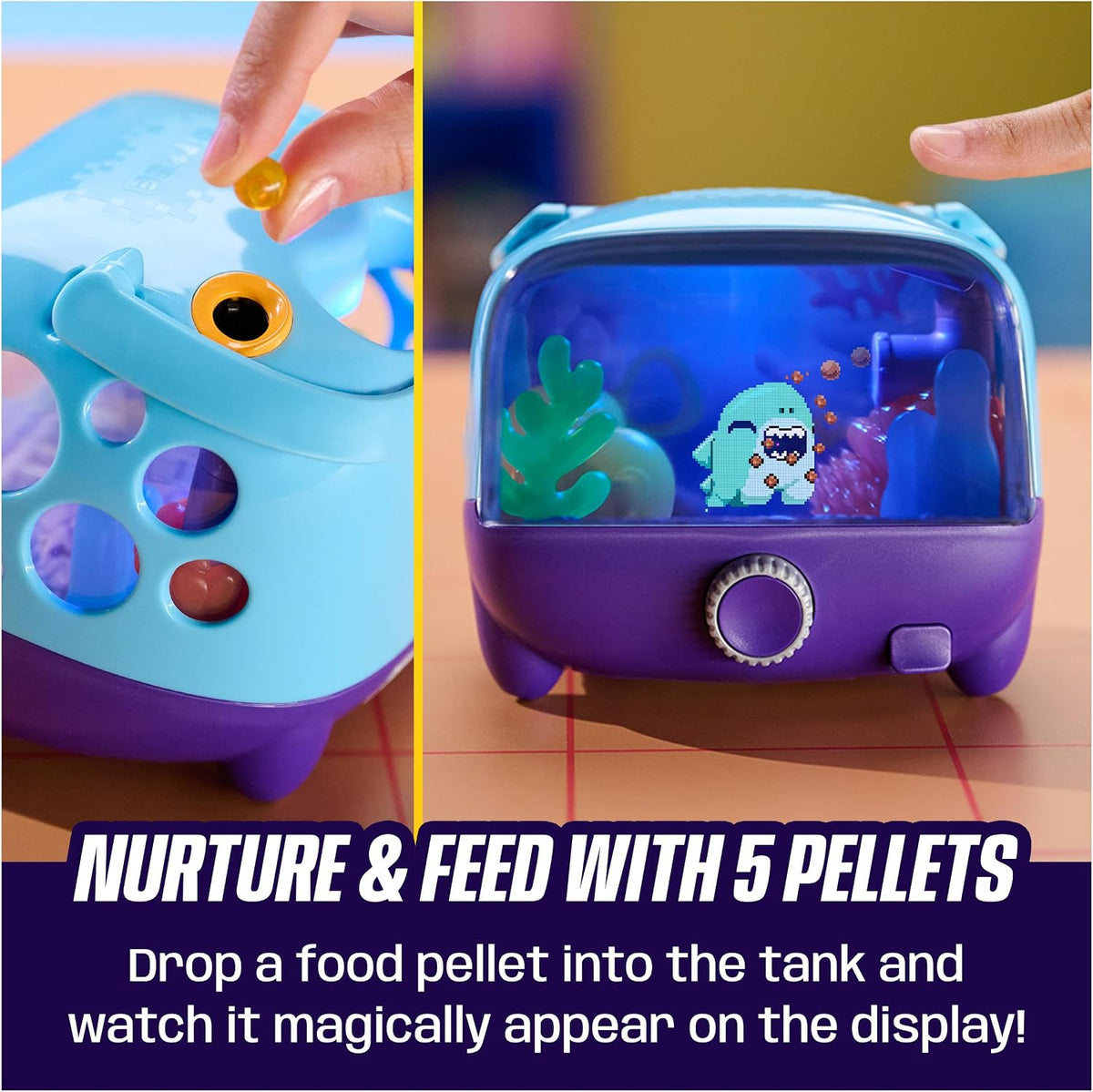 BITZEE Aquarium Interactive Fish Tank Toy & Digital Pet, Ages 5+ – Fun for Kids & Family - image 3