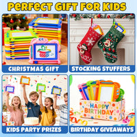 15 Pack Magnetic Drawing Board for Kids - Colorful Drawing boards / 22 - image 4