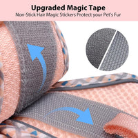 Breathable Dog Harness Small Sized and Leash Set - Pink / XXXS(Chest: 8.5 - 10") - image 3