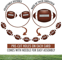 4PC, Football Party Decorations, Football Banner - image 3