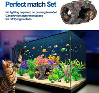 CousDUoBe Fish Broken Barrel Decor Fish Tank Decorations Betta Fish - 12 Pcs - image 4