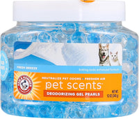 Arm & Hammer Pet Scents Deodorizing Gel Beads, Lavender Fields - Fresh Breeze / 12 Ounce (Pack of 1)