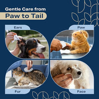 Dog Wipes for Paws and Butt - Plant Based Lavendar Scented (Pack of 400) - Pet Wipes for Dogs and Cats - Deodorizing Non Toxic Dog Wipes, +12 Additional Travel Wipes