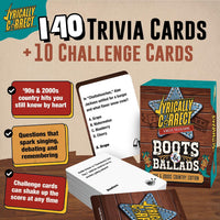 Lyrically Correct 90s and 2000s hip-hop and R&B music trivia card game box and cards - view 15