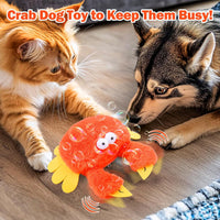 Mity rain Interactive Lobster Dog Toy – Essentials for Dogs - Crab - image 3