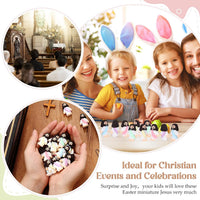 Sumind 50 Pcs Little Jesus Figures Original Design - Macaron Color - image 4