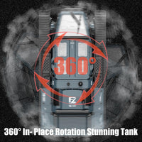 Mostop RC Tank Car, 1:16 Scale 2.4Ghz Remote Control Crawler High Speed Tank, Off-Road RC Tracked - Dark Gray - image 4