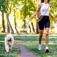 Mile High Life Hands Free Dog Leash - Camel / 7FT Hands Free - image 4