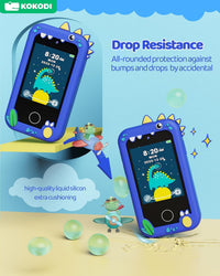 KOKODI Kids Smart Phone Toys - Navy Blue - image 2
