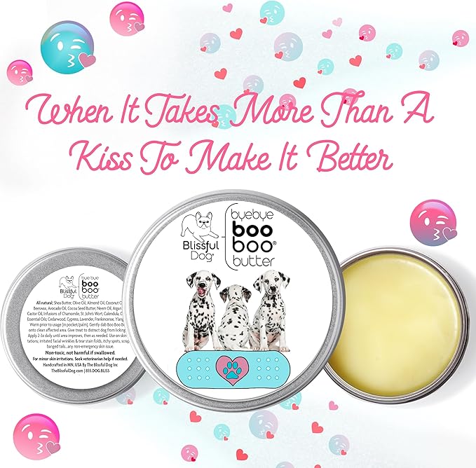 The Blissful Dog Dalmatian Boo Boo Butter, 8-Ounce