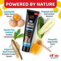 Vet Strength Pure Enzymatic Dog & Cat Toothpaste | 3.5oz Beef Flavor | Enzyme Pet Toothpaste for Tartar Removal, Bad Breath, Teeth Cleaning | Suitable for Puppies & Kittens