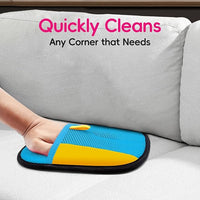 Upgraded pet Hair Removal Gloves, Reusable pet Hair Removal Gloves, Powerful cat and Dog Hair Removal, Suitable for Clothes、Sofas、Carpets、car Seats etc. (2PCS Blue)