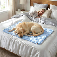 ZOMISIA Cooling Dog Mat Extra Large - 41x27"(XL-Crate) / Blue - image 4