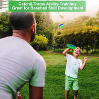 Jalunth Ball Catch Set Games Toss Paddle - Azure 4 Pack / 4 - image 2