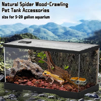 5PCS Driftwood for Aquarium 7-9in Natural Reptile Spider Wood - M:Spiderwood 7-9in 5PCS - image 4