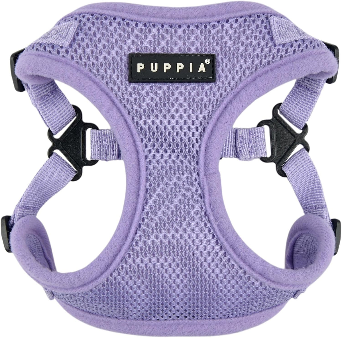 Puppia PARA-HC1533-CA-M Camo Soft Harness C Pet-Vest-Harnesses - Small / Violet