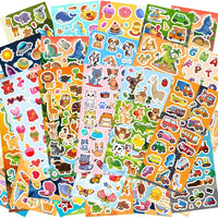 48 Sheets Stickers for Kids - 48 stickers for kids