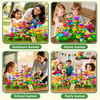 Garbo Star Girl Toys for 3 4 5 6 Year Old Girls Birthday Gift - 145PCS - image 3