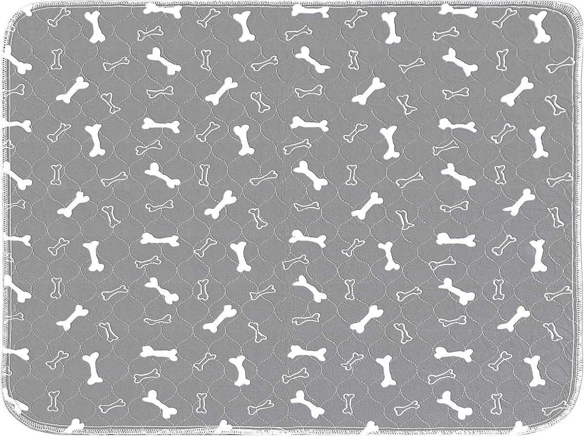 Washable Pee Pads for Dogs, 18"x24" - Gray / 36*41 Inch (Pack of 2) - image 3