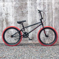 cubsala Crossea 18 20 Inch Kids Freestyle BMX Bike for 5-13 Years Old – Fun for Kids & Family - Black & Red / 20 Inch / Without Pegs - image 4
