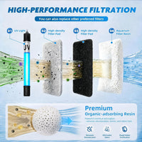 IX-120 Turtle Tank Filter Aquarium Filter Power Adjustable 30-55 Gal. - Large for 20-75 Gal - image 2