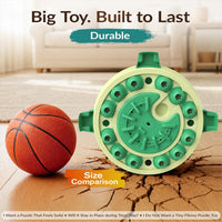 Large 3-Level Dog Puzzle Toy - Green - image 4